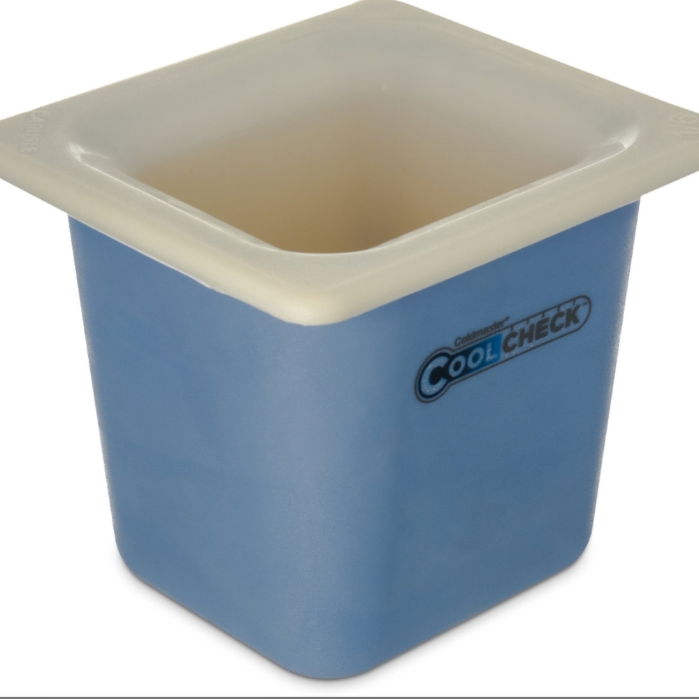 Coolmaster Color Changing Cool Check Blue Food Safe Container